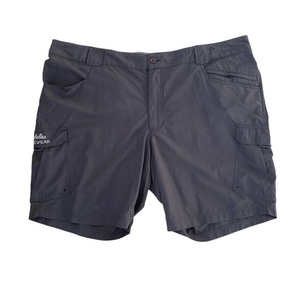 Cabelas Dark Gray Guidewear Cargo Shorts - Size 3xl - Picture 1 of 5